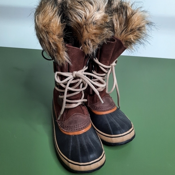 Sorel Tabacco Susan Joan Of Arctic Weatherproof Boots 8 - Picture 3 of 8